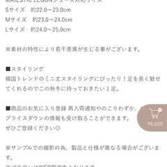 マジェスティックレゴン　ロングブーツの画像