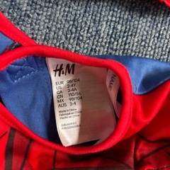 スパイダーマンkids⭐︎コスチュームの画像