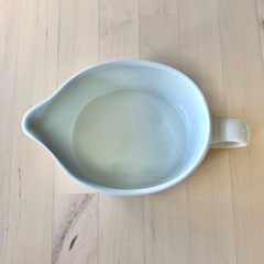 アラビア　エエヴァ　ホワイト　ピッチャー　0.4L　クリーマー　ソースボート　白の画像