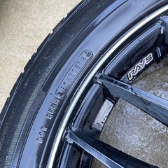 RAYS HOMURA 20インチ ホイールセットの画像