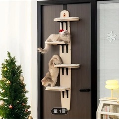 壁掛け猫棚 ペット用品の画像