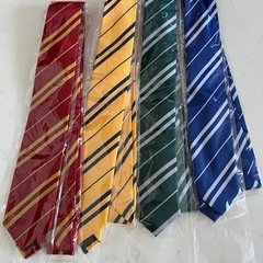 ハリポタ風ネクタイ　レイブンクロー　青の画像