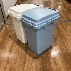 ゴミ箱(2個セット)【町田市再生家具】1030の画像