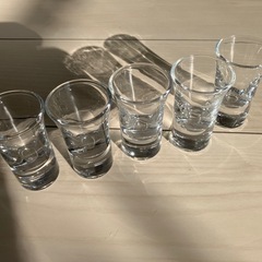 テキーラショットグラス5個新品の画像