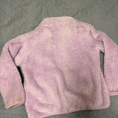 130サイズ　UNIQLO　ファーリーフリース　フルジップジャケットの画像
