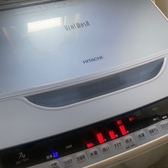 [取引中]日立 洗濯機  7kg  BW-7WV  ビートウォッシュの画像