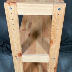 木製シェルフ幅約66×奥行約30×高さ約90cm 棚 飾り棚 オープンラック オープンシェルフ 収納棚 本棚 木製  NO.35の画像