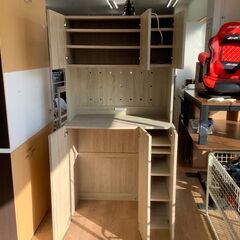 LOWYA  3枚扉 レンジボード 【トレファク東久留米店】の画像