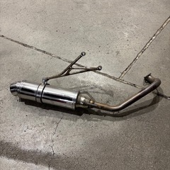 アドレス　社外マフラーの画像