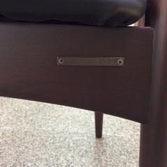 【AREAのダイニングチェア】 ダイニングチェア AREA　AREAtokyo chairA-5 イス 椅子 アームチェア　ダークウォールナット：ダークブラウンの画像