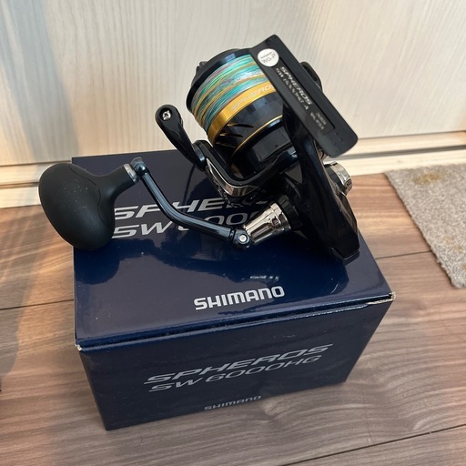 Shimano グラップラーBBタイプC S80MとスフェロスSW6000HG Shimano