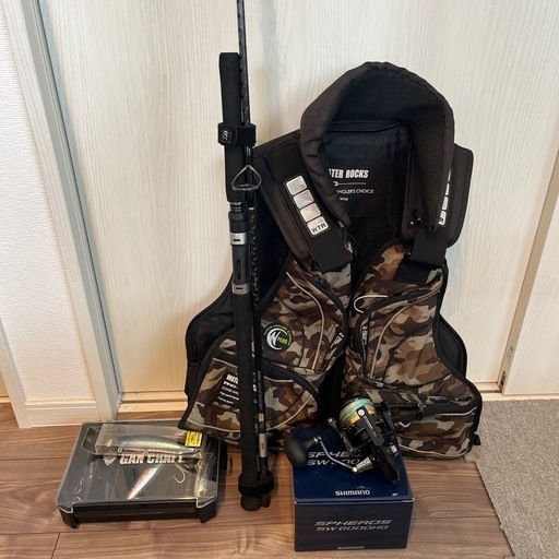 Shimano グラップラーBBタイプC S80MとスフェロスSW6000HG