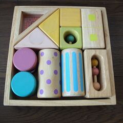 積み木とくまさんコロコロの画像