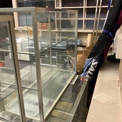 小型ガラスショウケイスの画像