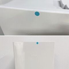 高年式 2024年製 AQUA/アクア 1ドア冷凍庫 ファン式 105L スリム 右開き AQF-SF11P(W) ホワイト 中古家電 店頭引取歓迎 uR10191の画像