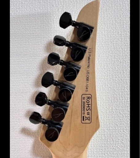 Legatorリバースヘッドギター N6SS-LBE【エリクサー張替え済】