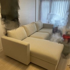 VIMLE ヴィムレ 3人掛けソファー ベージュの画像