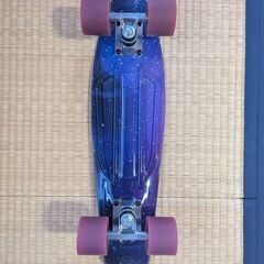 🌌 ゴネックス ミニスケートボード（ギャラクシー柄）の画像