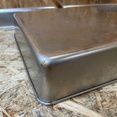 N(7632) ステンレス バット 三個セット W280D330H60 調理用具 厨房用品 飲食店 店舗用の画像