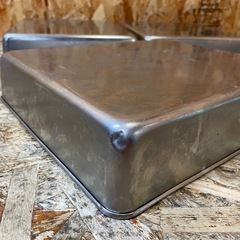 N(7632) ステンレス バット 三個セット W280D330H60 調理用具 厨房用品 飲食店 店舗用の画像