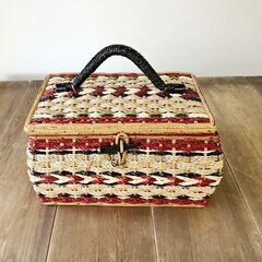 0011　昭和レトロ　ソーイングboxの画像