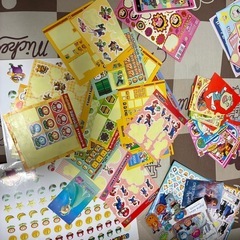 キャラシール たくさん