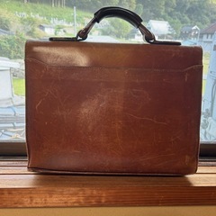 お値下げしました。ヴィンテージRED BRIDGE 本革ブリーフケース 日本製の画像