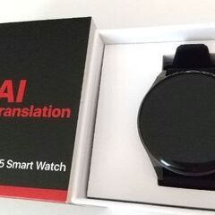 スマートウォッチ★AIチャットGPT翻訳機能搭載★チタン合金製 防水 スポーツの画像