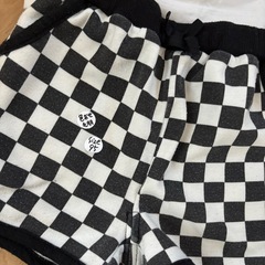 【サイズ目安95】 NIKE半袖Tシャツ&チェックショートパンツの画像