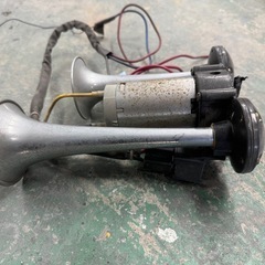 コンプレッサー 一体型 ミニヤンキーホーン 24V デコトラの画像