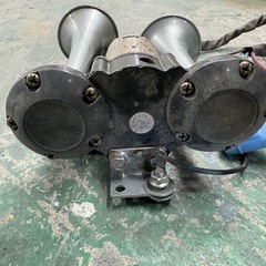 コンプレッサー 一体型 ミニヤンキーホーン 24V デコトラの画像