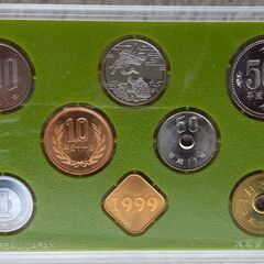 1999年 平成11年 敬老貨幣セット 額面666円 純銀製メダル約5.3g　銅メダル(卯)の画像