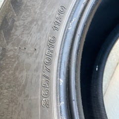 265/70R16 ブリザック DM-V2 4本 2017年製 スタッドレス タイヤ ブリヂストン ブリジストン
の画像