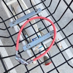 自転車　サドル革割れ有の画像