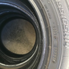 ダンロップLMⅤ 155/65R14タイヤのみ4本の画像