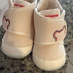 12.5センチ　ミキハウス　ファーストシューズの画像