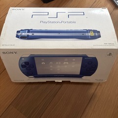 【動作未確認】PSP 本体 箱・説明書付き（充電器なし）の画像