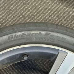 店頭引き渡し 中古 VOLVO ボルボ 純正 ホイール タイヤセット 2本 235 40 18 18インチの画像