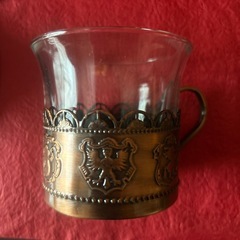 ブロンズソーサー付きカップの画像