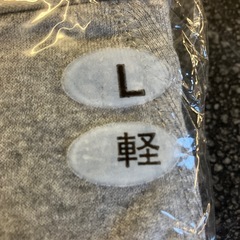 M2510-450 パンツ メンズ Lサイズ グレー 未使用品の画像