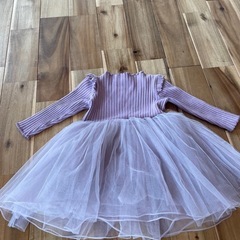 子供用フレアワンピの画像