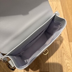 ピンクラテ　水色　ショルダーバッグの画像