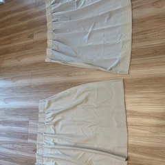 カーテン10枚セット【ベージュ】の画像