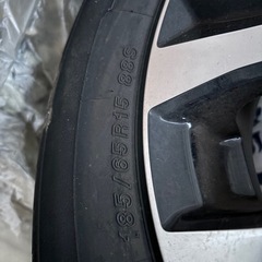 【商談中】ホンダ純正ホイール4本(タイヤも)•タイヤラック(コメリ)の画像
