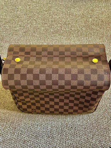 LOUIS VUITTONダミエ エベヌ ナヴィグリオ ショルダーバッグ