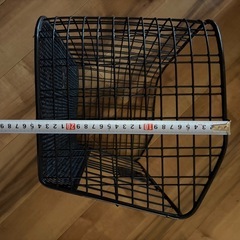 自転車用前かごカゴの画像