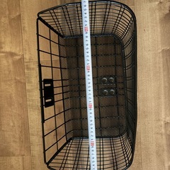 自転車用前かごカゴの画像