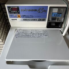 業務用洗濯機　2台(うち1台はジャンク品)の画像
