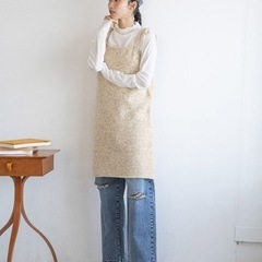 美品　ローリーズファーム　ワンピース　カーディガン　フリーサイズ　ブルーの画像