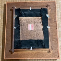 薔薇　松鳩文化刺繍の額の画像